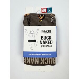 Duluth Trading Co Boxer Briefs Brown Trophy Wall Large New In Packaging